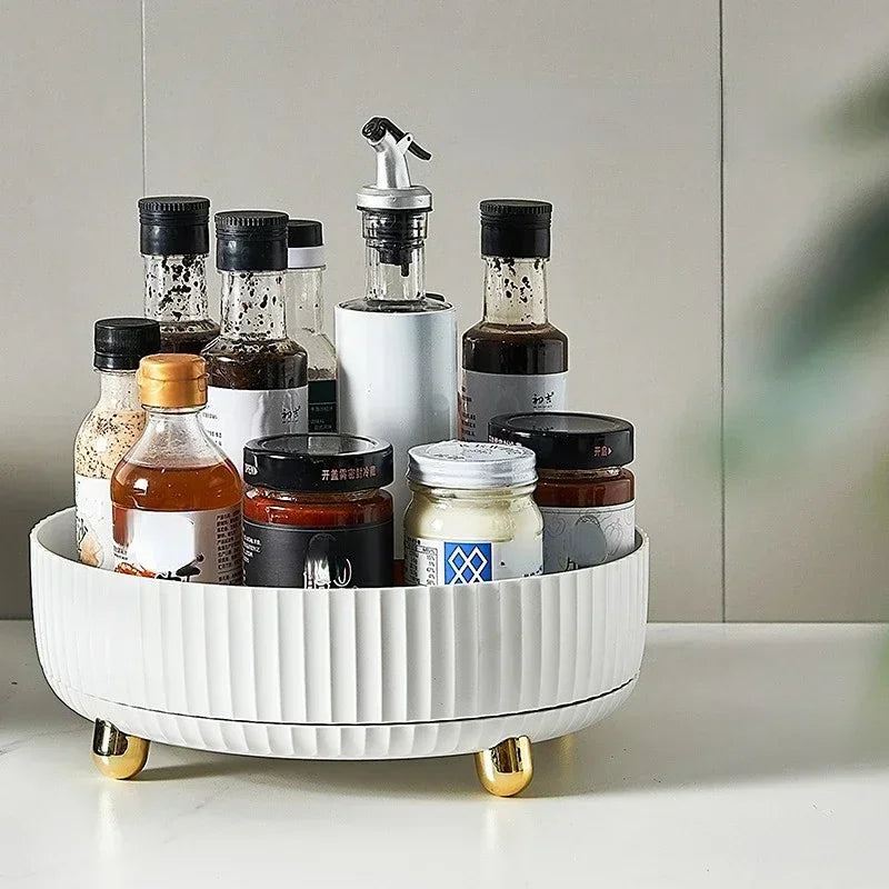 Plastic Cosmetics Storage Box Home Kitchen Bathroom Storage Box High-Grade Desktop Bedroom Cosmetics Storage Box