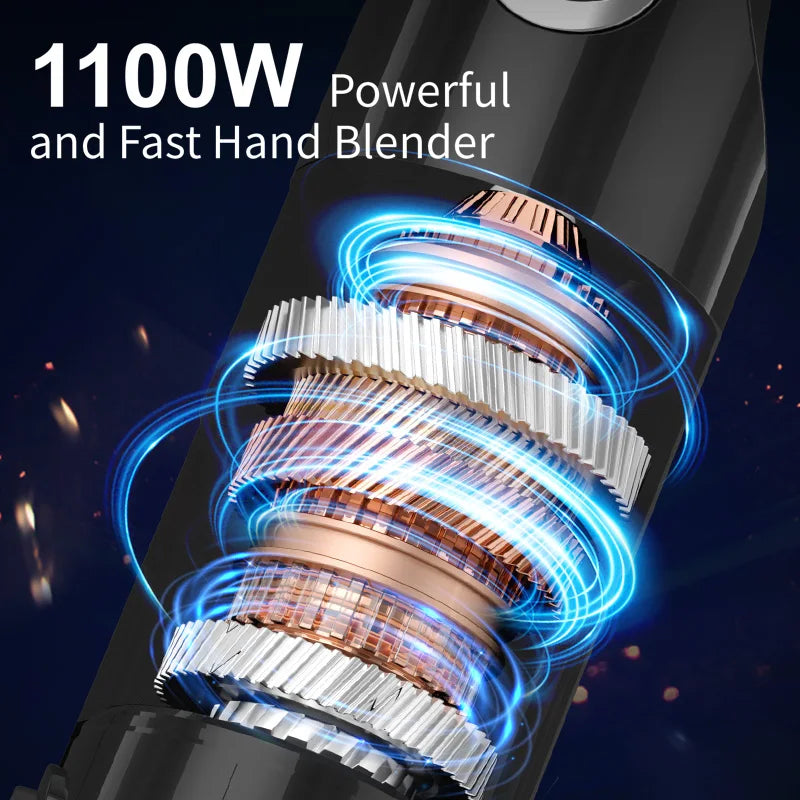 Immersion Blender 5-in-1 Handheld Blender