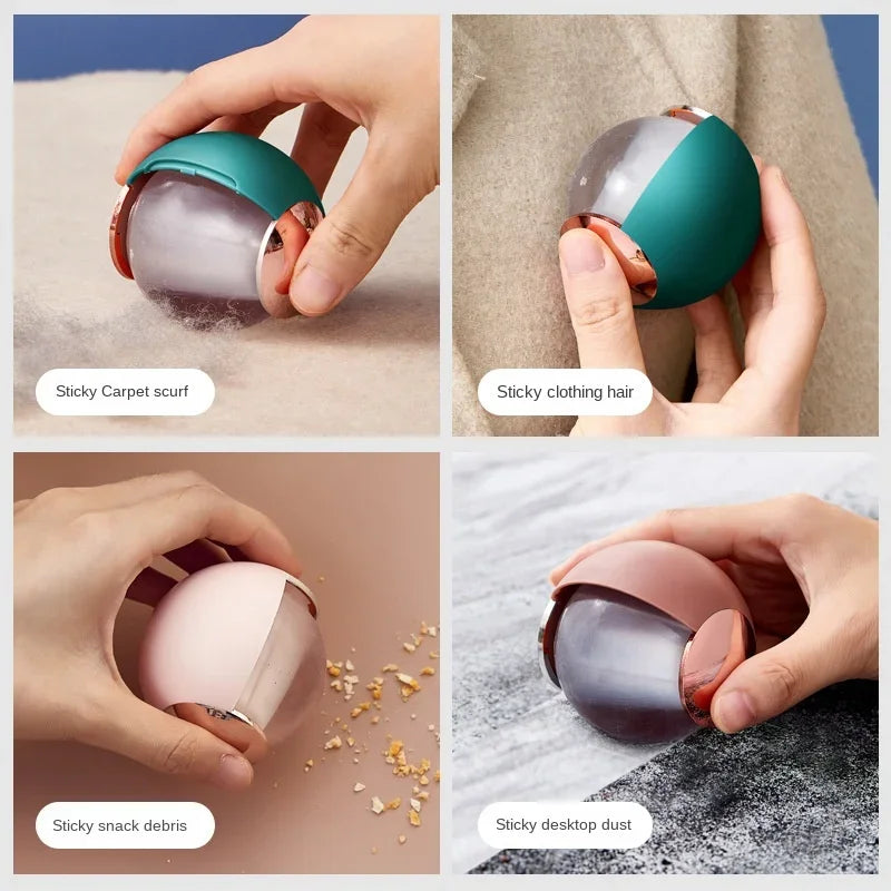 Portable Hair Removal Ball Pet Clothes Fluff Remov Roller Reusable Manual Fluff Remover Clothes Lint Remov Roller Cleaning Tools