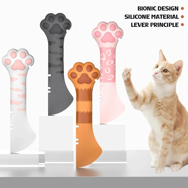 Pet Canned Spoon Jar Opener Puppy Feeding Mixing Wet Dry Scoop Cat Dog Accessories Feeder Shovel Pet Tableware Food Mixing Spoon