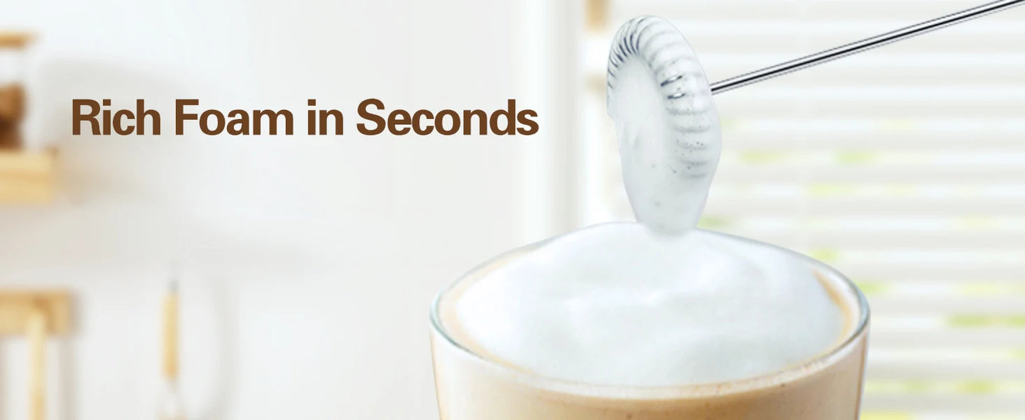 Powerful Electric Milk Frother