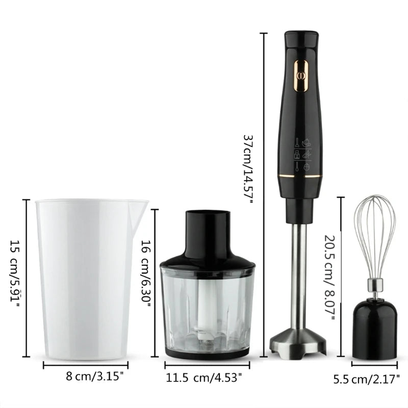Stainless Steel 800W Immersion Hand Stick Blender