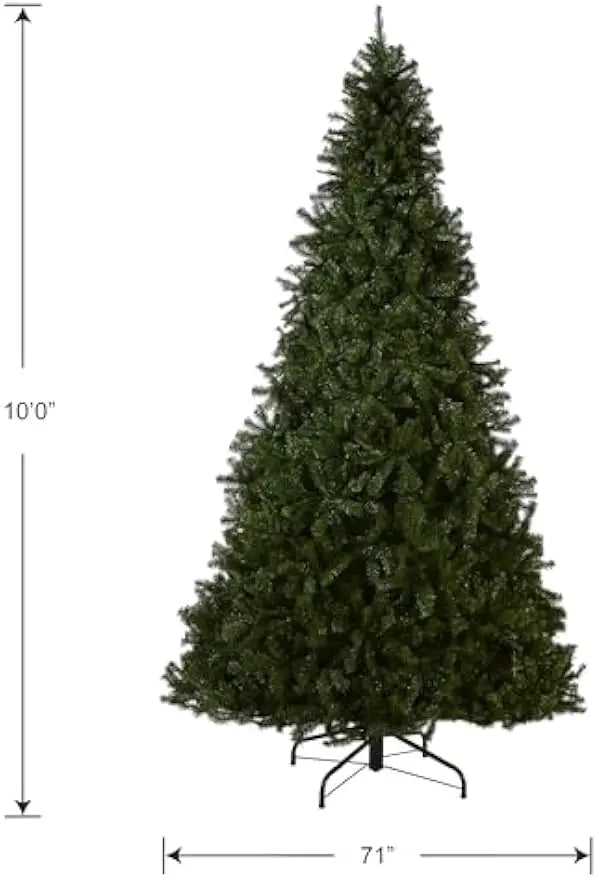 Giant ChristmasTree, Green, North Valley Spruce, Includes Stand, 10 Feet, Christmas Decorations 2024, Christmas Tree