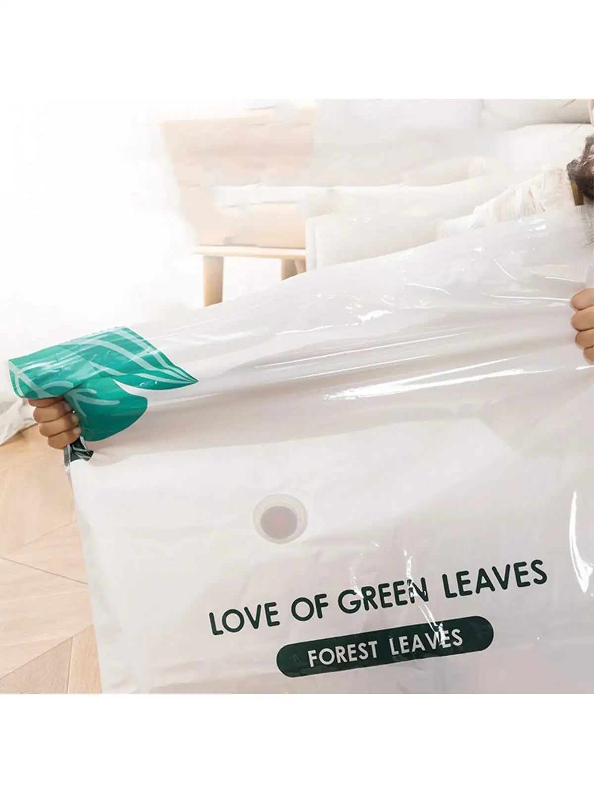 1PC-Reusable Vacuum Storage Bag Travel Clothes Blankets Comforters Compression Space Saving and Special
