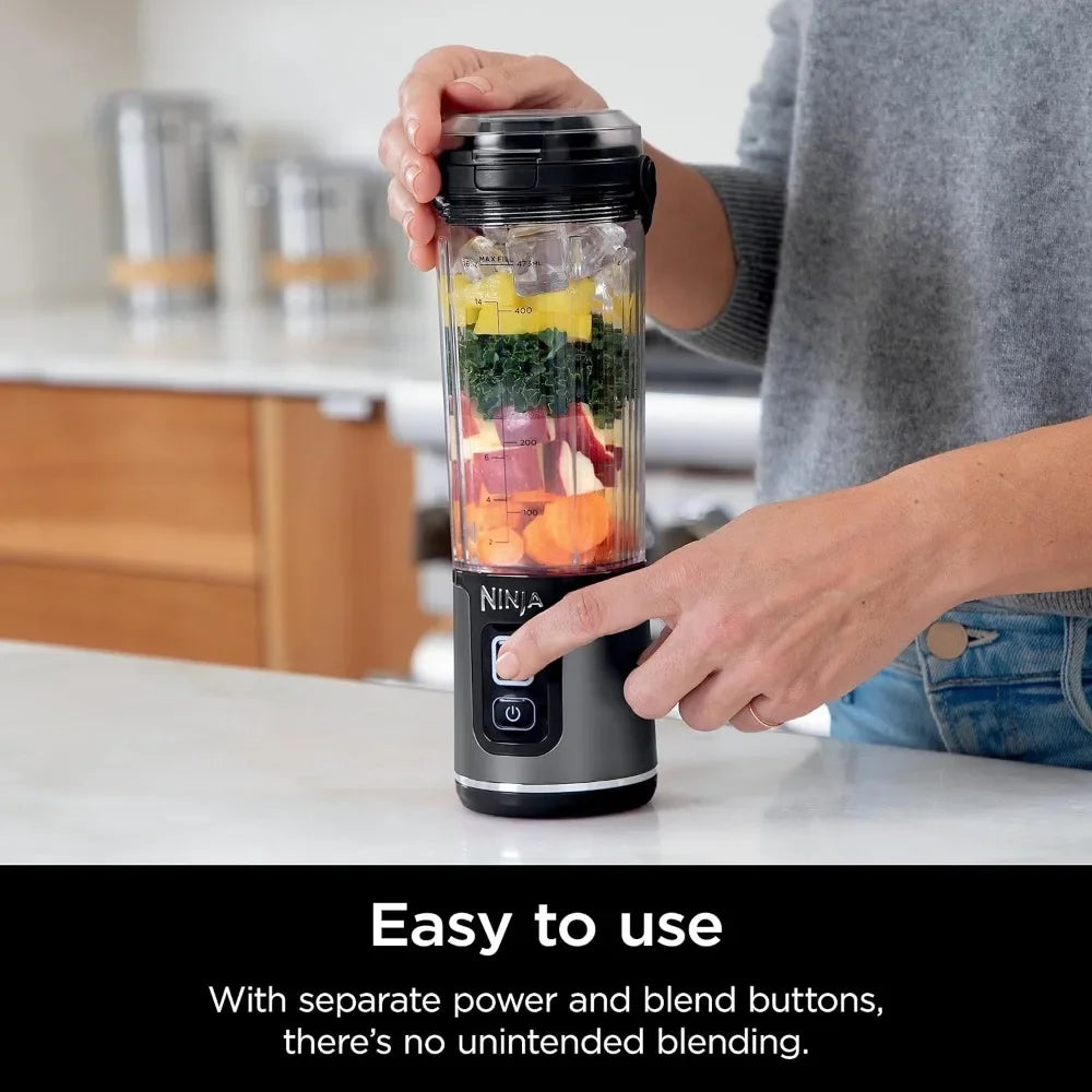 Portable Blender, Cordless, 18oz.