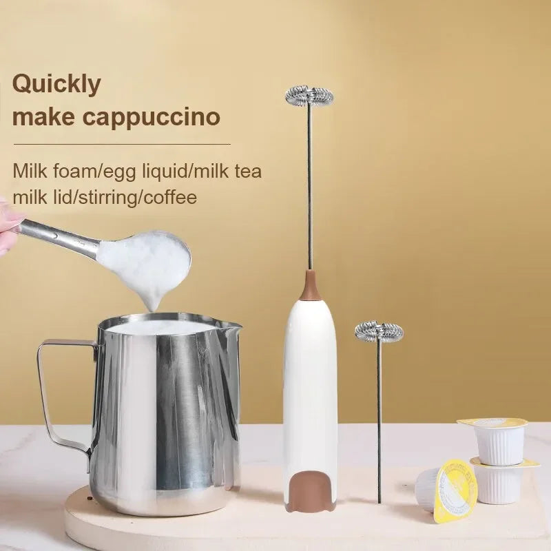Portable Electric Milk Frother Drink