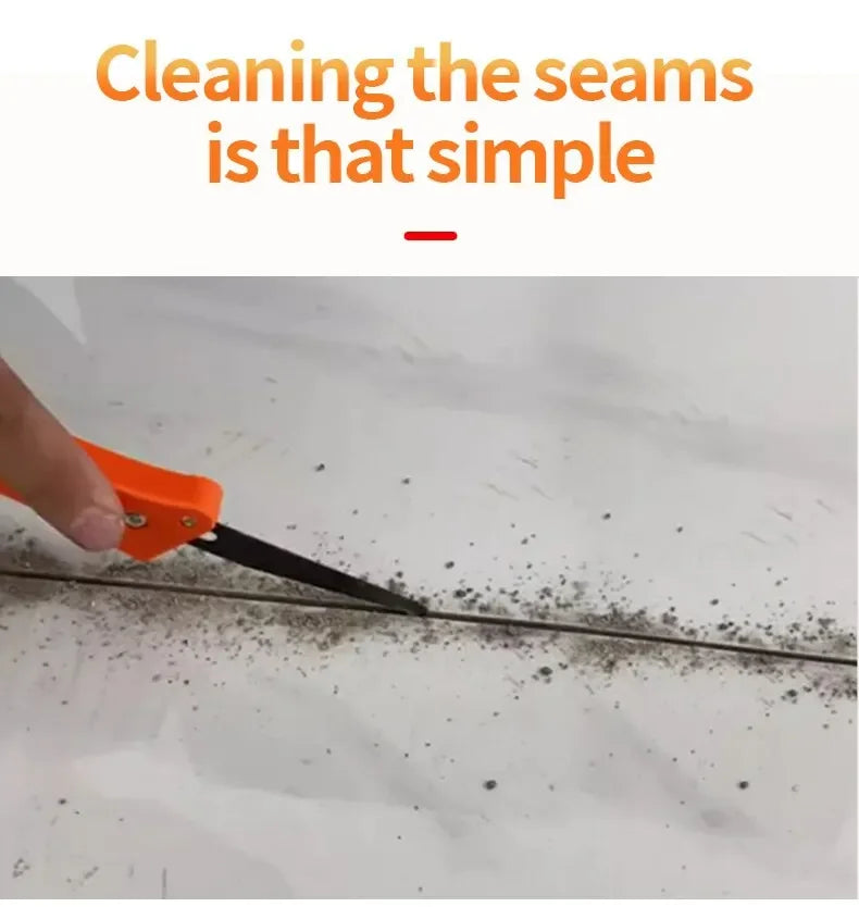 Professional Gap Hook Knife Ceramic Tile Floor Tile Repair Tool Cleaner Old Mortar Cleaning Dust Removal Steel Construction Tool