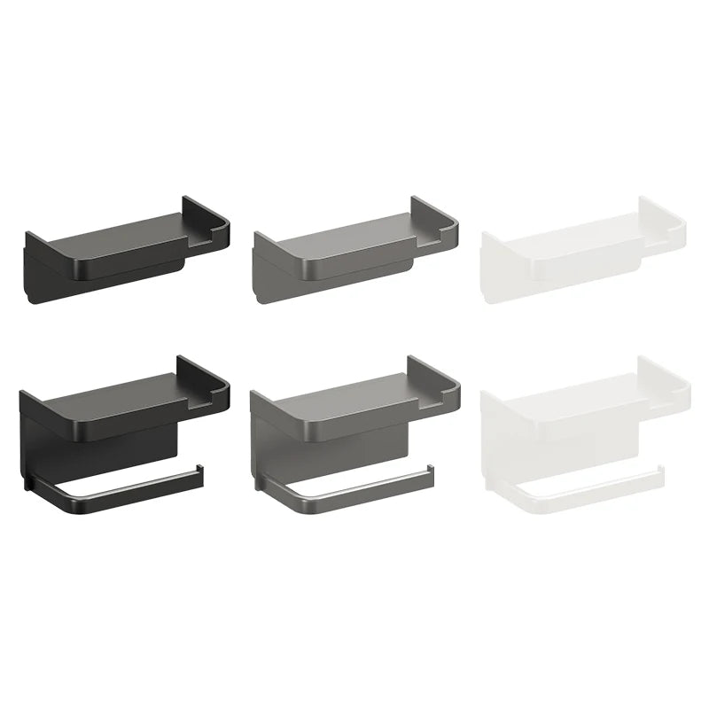 Toilet Paper Holder Plastic Storage Rack Kitchen Towel Placement Of Seasoning Bottles Bathroom Wall Roll Of Paper Phone Storage