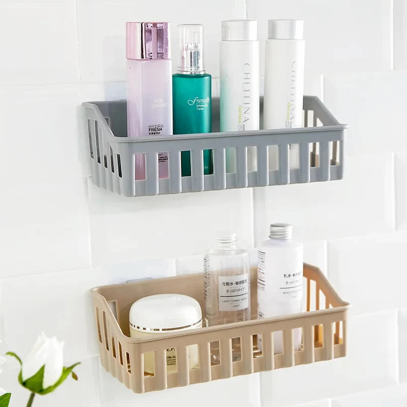 Bathroom storage rack Bathroom adhesive storage rack Hook Home corner shower rack Storage rack Bathroom accessories