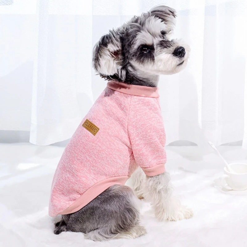Dog Sweaters for Small Medium Dogs Cats Clothes Winter Warm Pet Turtleneck Chihuahua Vest Soft Yorkie Coat Teddy Jacket Sweaters