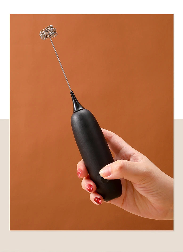 Mini Electric Whisk Foamer Blender Wireless