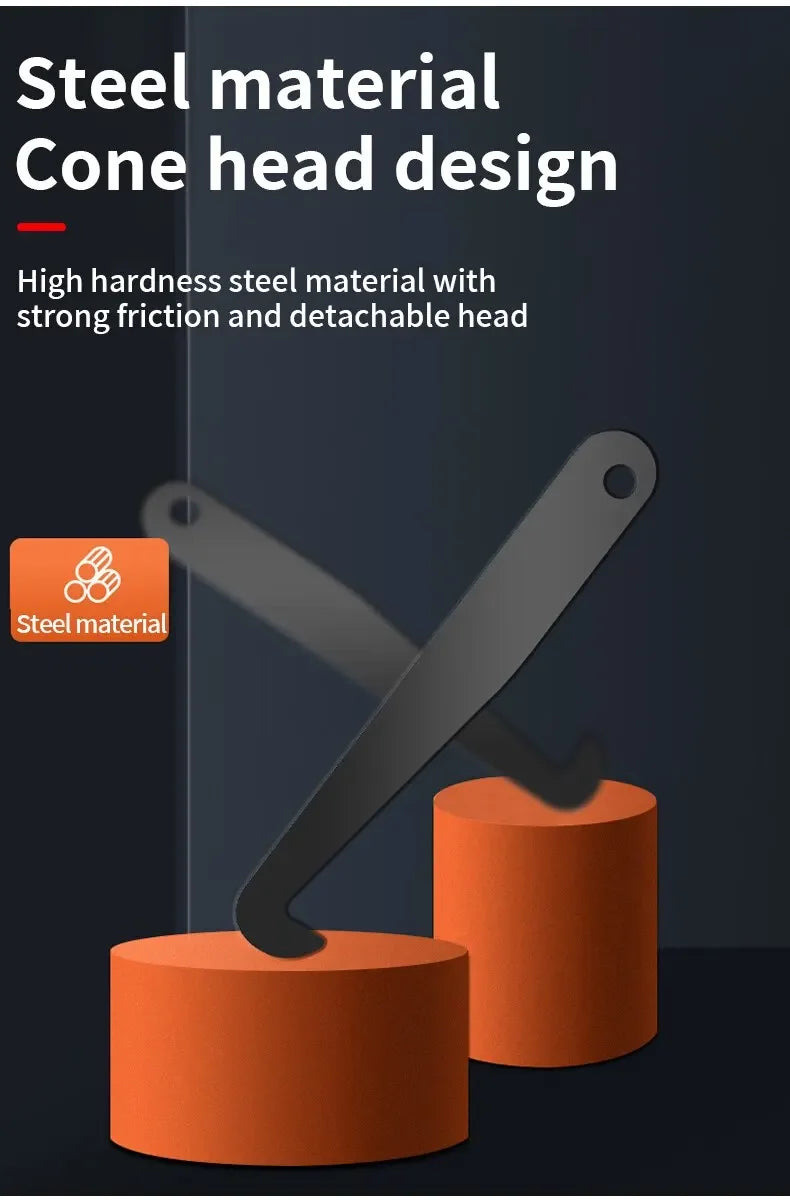 Professional Gap Hook Knife Ceramic Tile Floor Tile Repair Tool Cleaner Old Mortar Cleaning Dust Removal Steel Construction Tool
