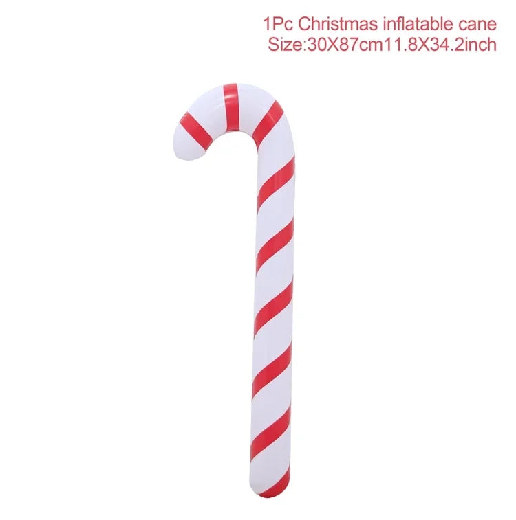 Xmas Inflatable Christmas Candy Cane Stick 2025 Christmas Decoration Xmas Decorations For Home 2024 Xmas Navidad Natal