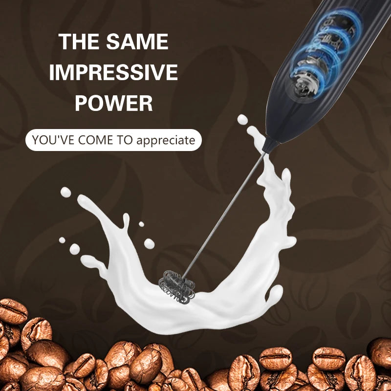 Powerful Electric Milk Frother