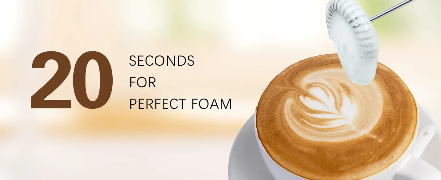 Powerful Electric Milk Frother