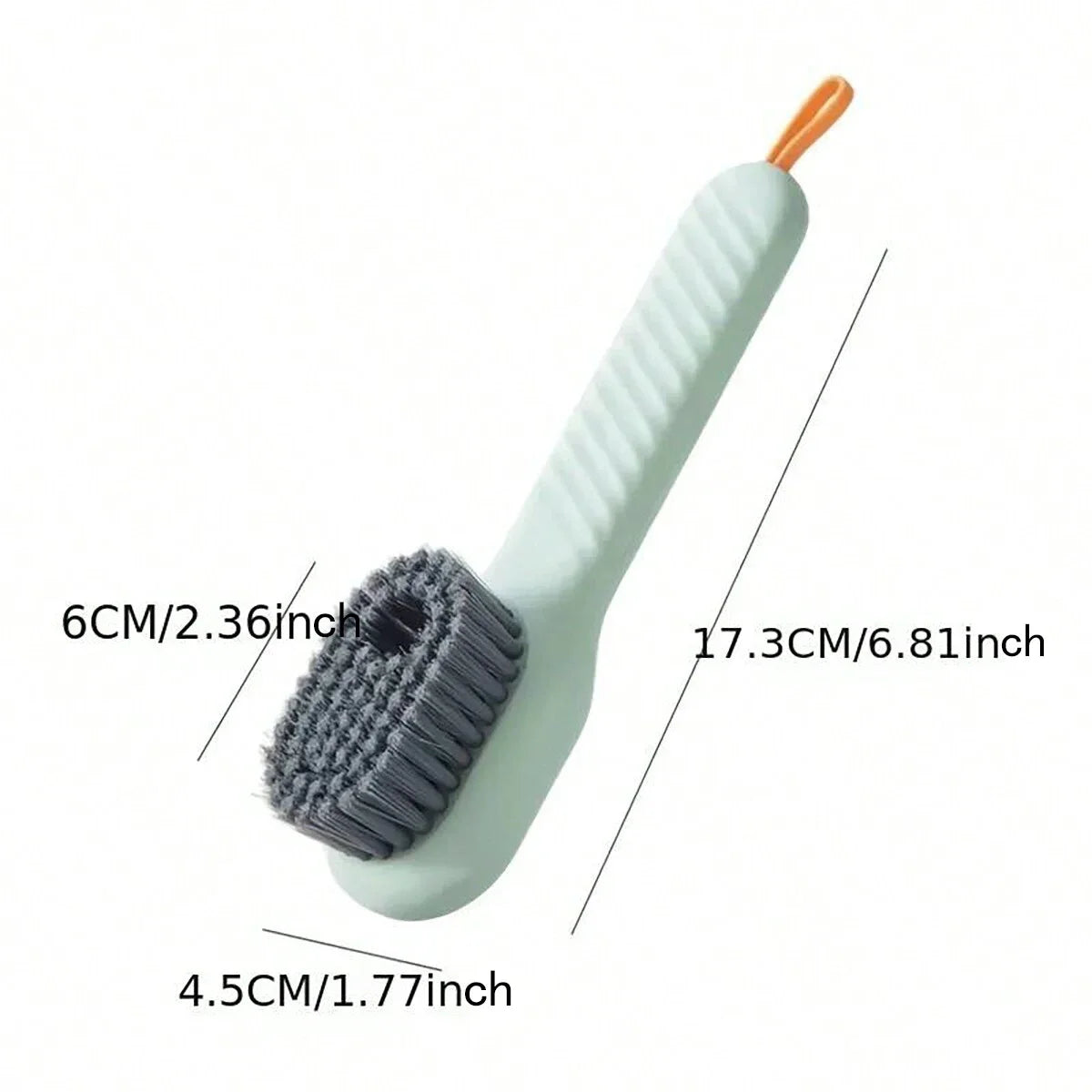1pc soft wool shoe tools, multi-functional shoe brush, pressure cleaning brush, long handle shoe brush