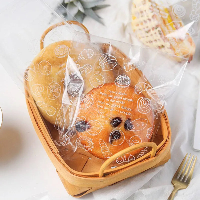 100pcs Bread Bags
