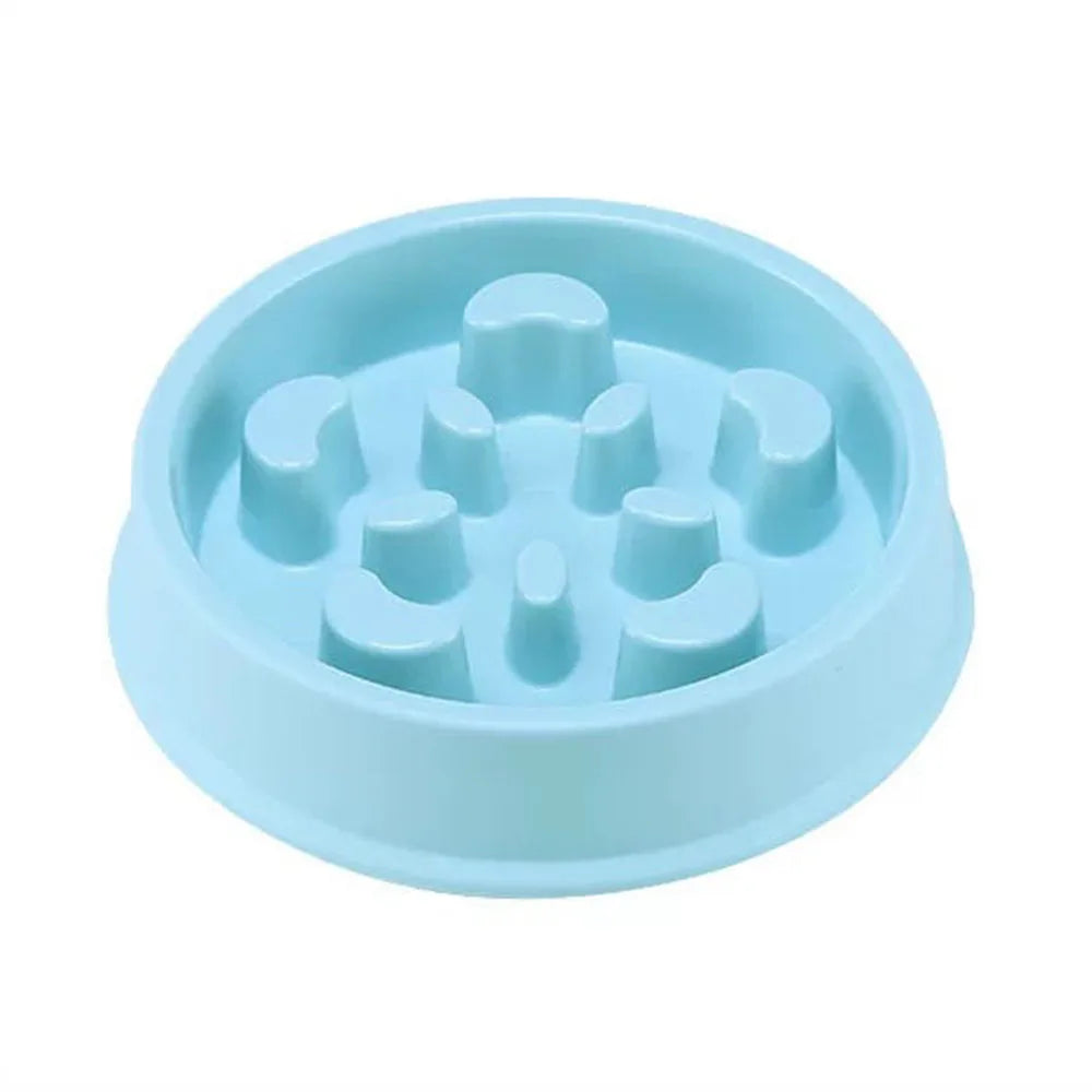 Pet Slow Food Bowl Small Dog Choke-proof Bowl Non-slip Slow Food Feeder Dog Rice Bowl Pet Supplies Available for Cats and Dogs