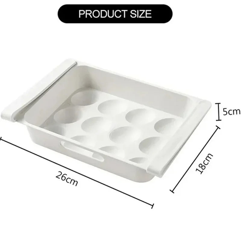 Egg Storage Box Refrigerator Organizer Food Containers Egg Fresh-keeping Case Holder Tray Dispenser Kitchen Storage Boxes