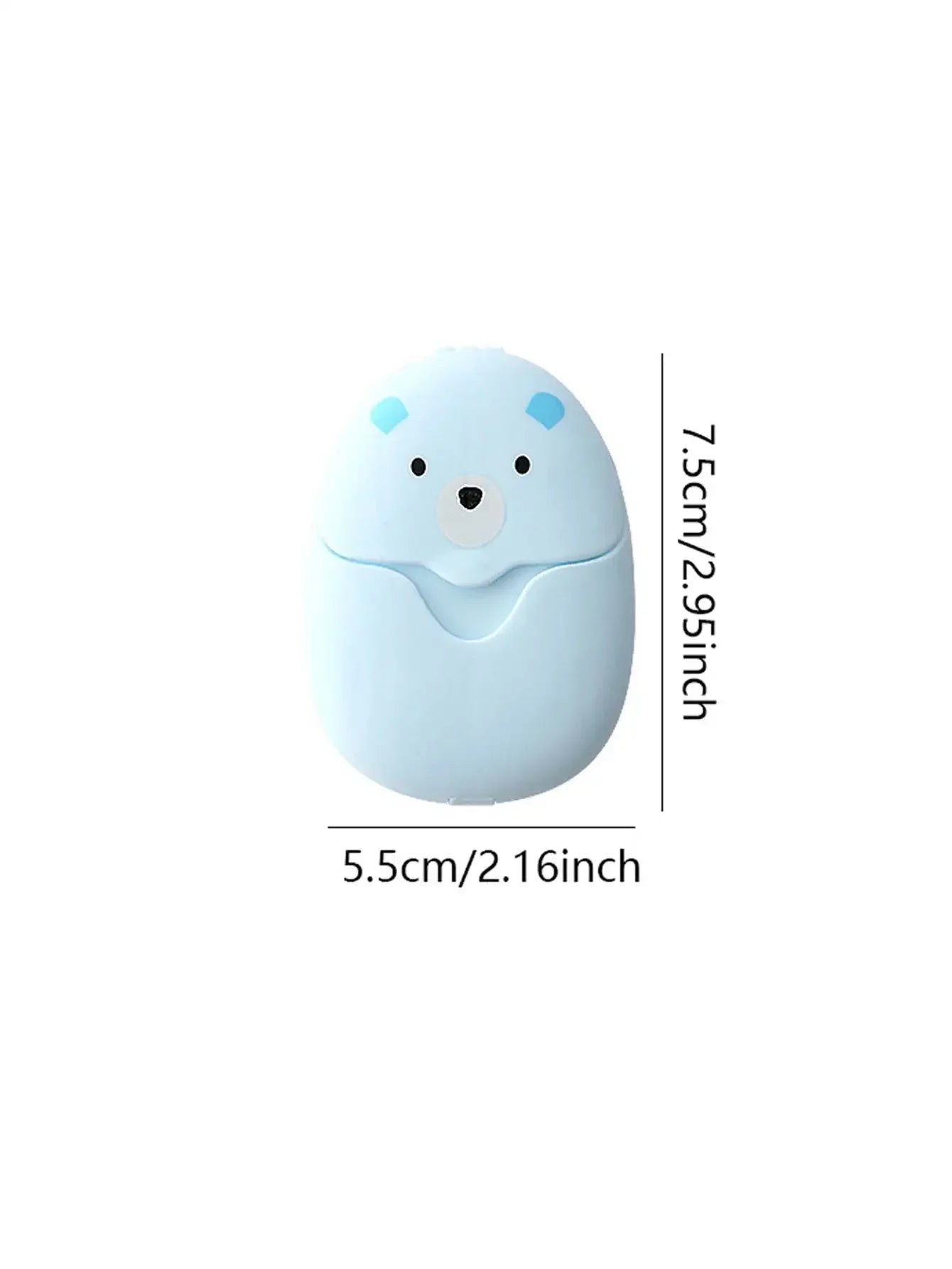 50pcs/box Gentle Water-Soluble Paper Soap Sheets - Deep Cleansing, Moisturizing, and Non-Irritating for Sensitive Skin