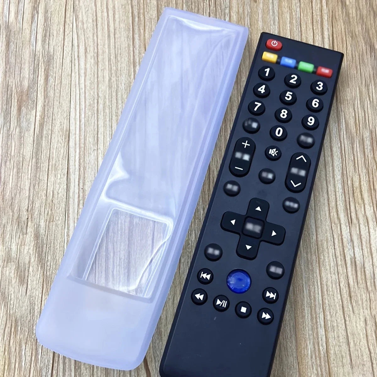 1pc Transparent Remote Control Cover For TV Air Conditioner Remote Dustproof Protective Case Sheath Sleeve