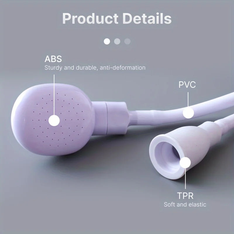 Pet Shower Multifunctional Simple Plug-in PetCleaning and Grooming ToolCat and Dog Bath Quick-Connect Nozzle Cleaning Supplies