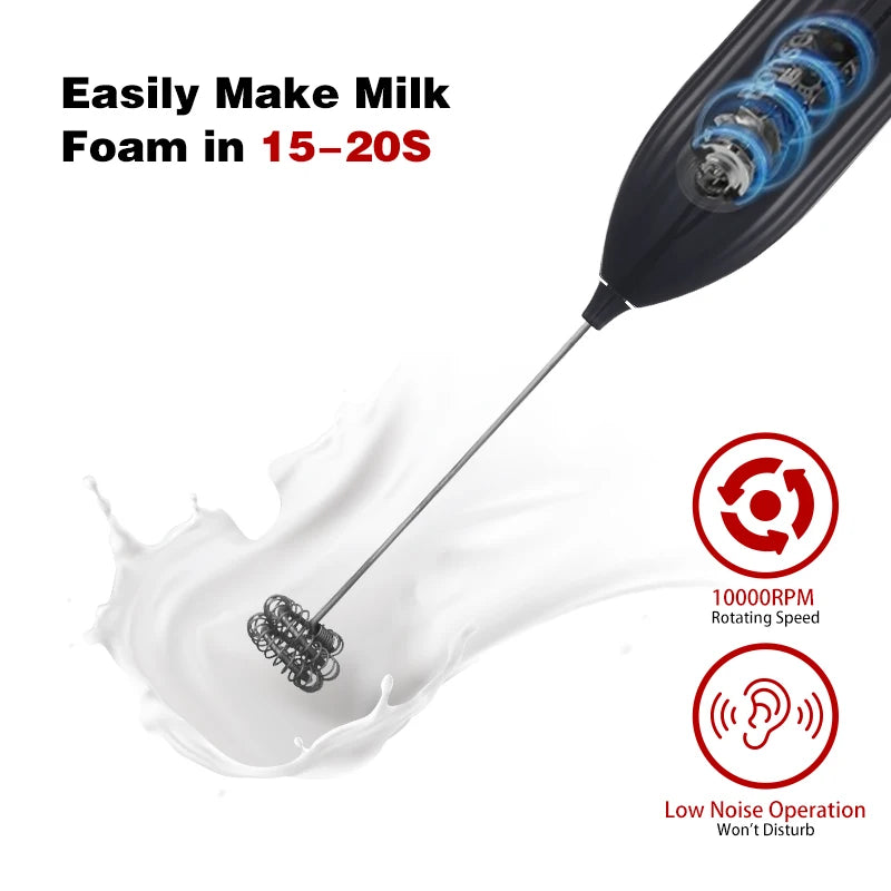 Powerful Electric Milk Frother