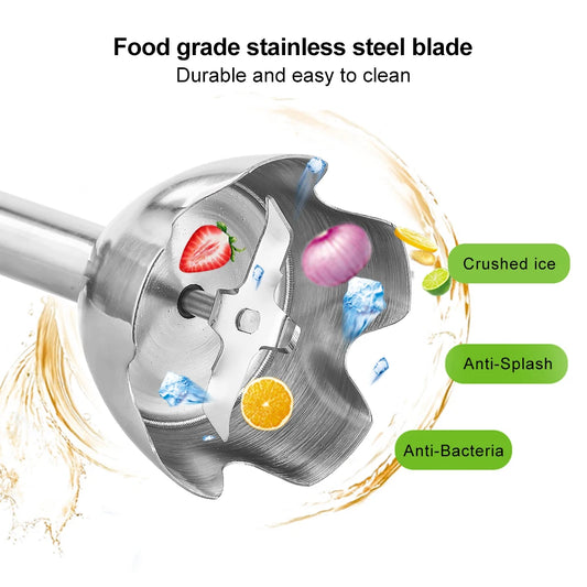 4 in 1 Immersion Hand Stick Blender Mixer