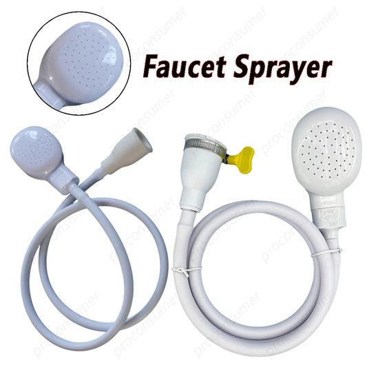 Portable Faucet Shower Sprinkler Multi-functional Hose Sink Wash Head Shower Extender Bathroom Pet Bath Cleaning Supplies Tools