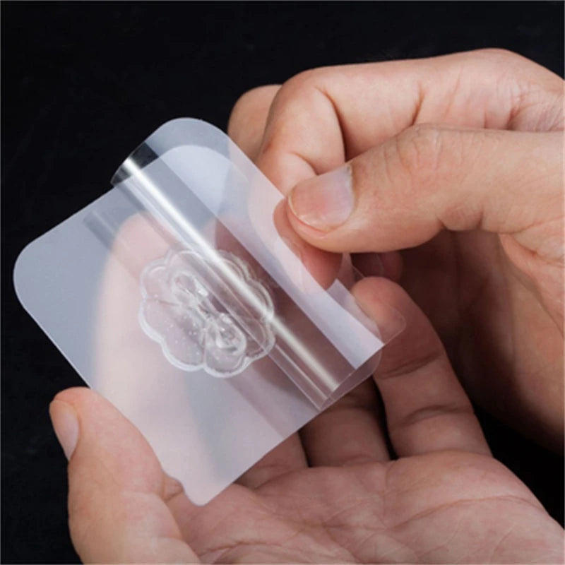 Transparent Stainless Steel Strong Self Adhesive Hook