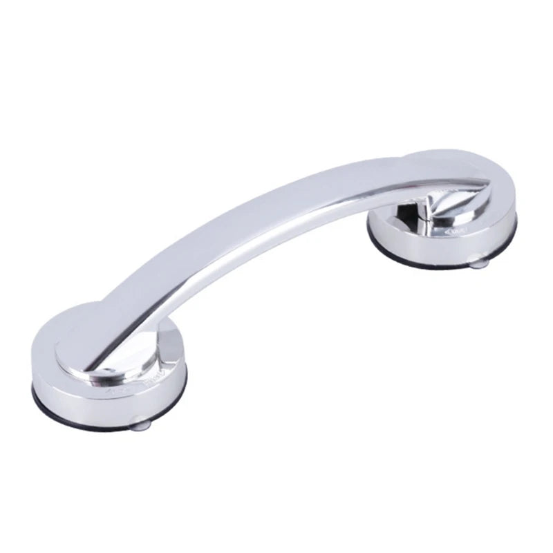 Hot 1/2Pcs Safety Helping Handle Anti Slip Support Toilet Bathroom Safe Grab Bar Handle Vacuum Sucker Suction Cup Handrail