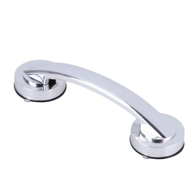 Hot 1/2Pcs Safety Helping Handle Anti Slip Support Toilet Bathroom Safe Grab Bar Handle Vacuum Sucker Suction Cup Handrail