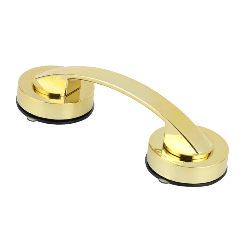 Hot 1/2Pcs Safety Helping Handle Anti Slip Support Toilet Bathroom Safe Grab Bar Handle Vacuum Sucker Suction Cup Handrail