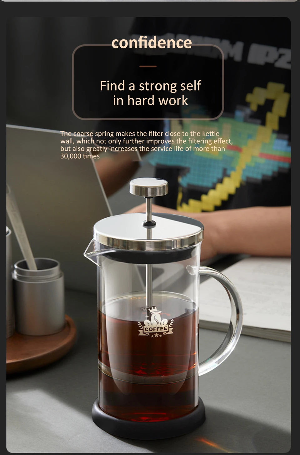 French Press Coffee Pot