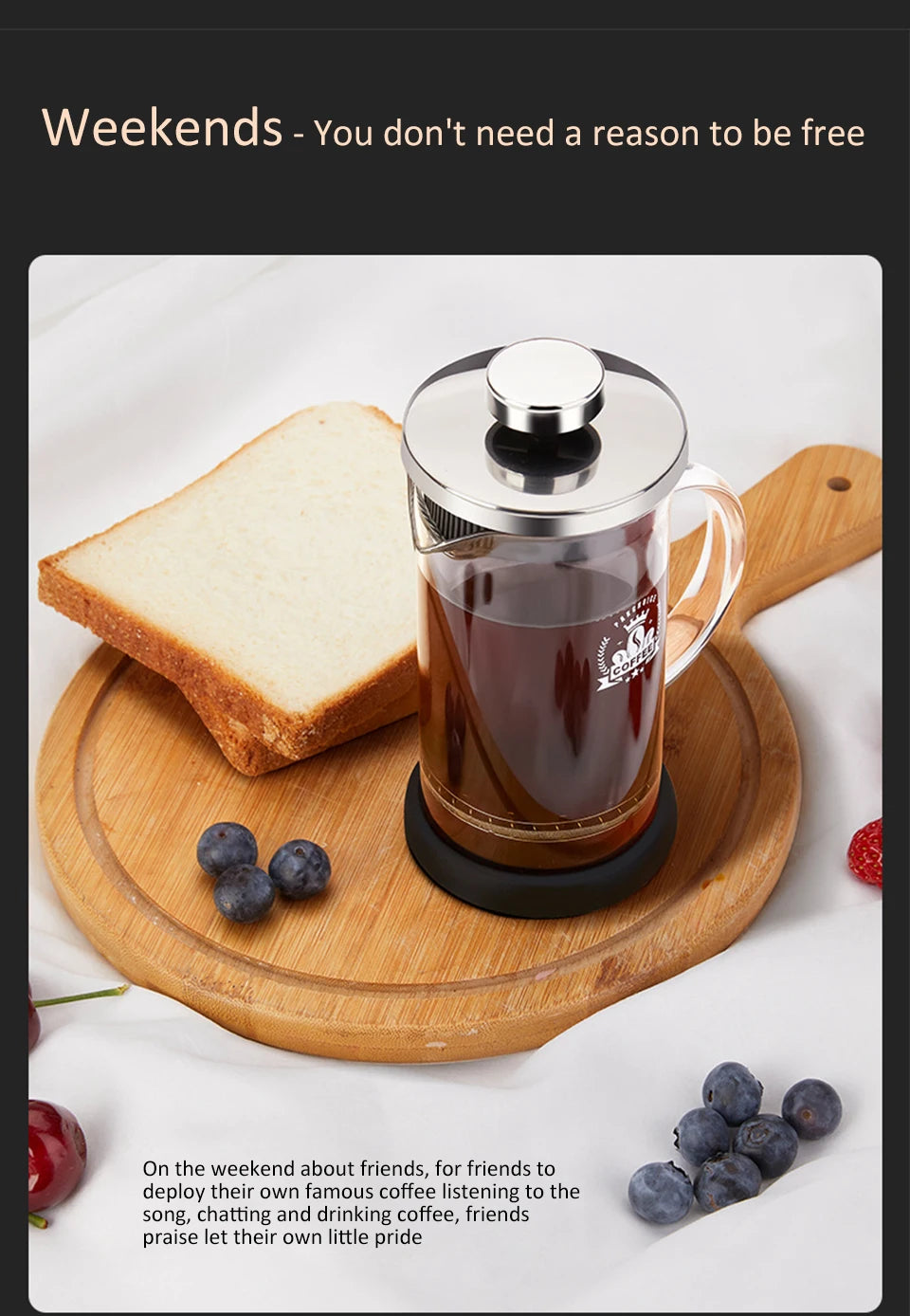 French Press Coffee Pot