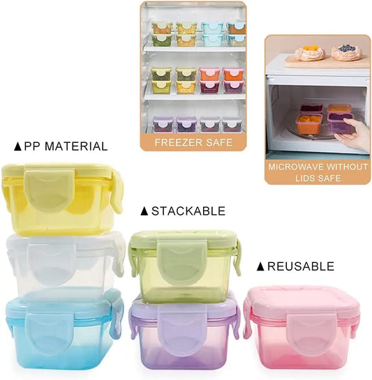 Leakproof Lids 4pcs Containers