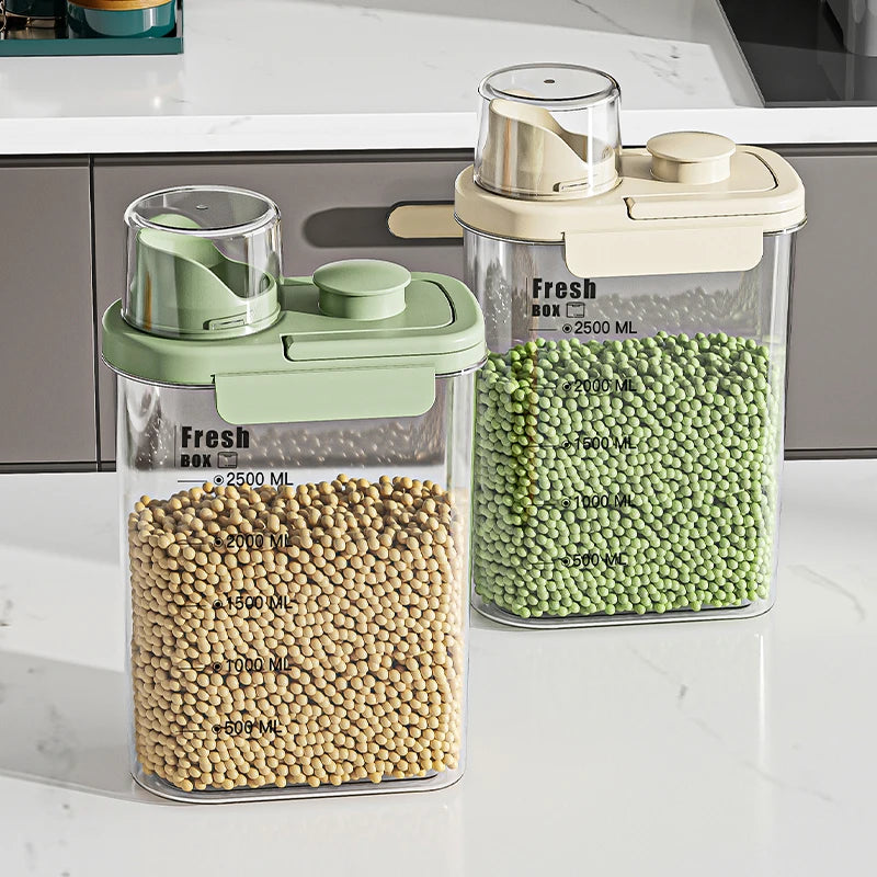 Kitchen Storage Dog Food Sealed Bucket Moisture-Proof Storage Bucket Box Pet Food Storage Bucket Large Capacity Storage Bucket