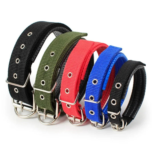 New Fashion Pet Dog Collar High Quality Nylon Collar for Dog Pet Adjustable Durable Pet Collar for Small Medium Large Dog