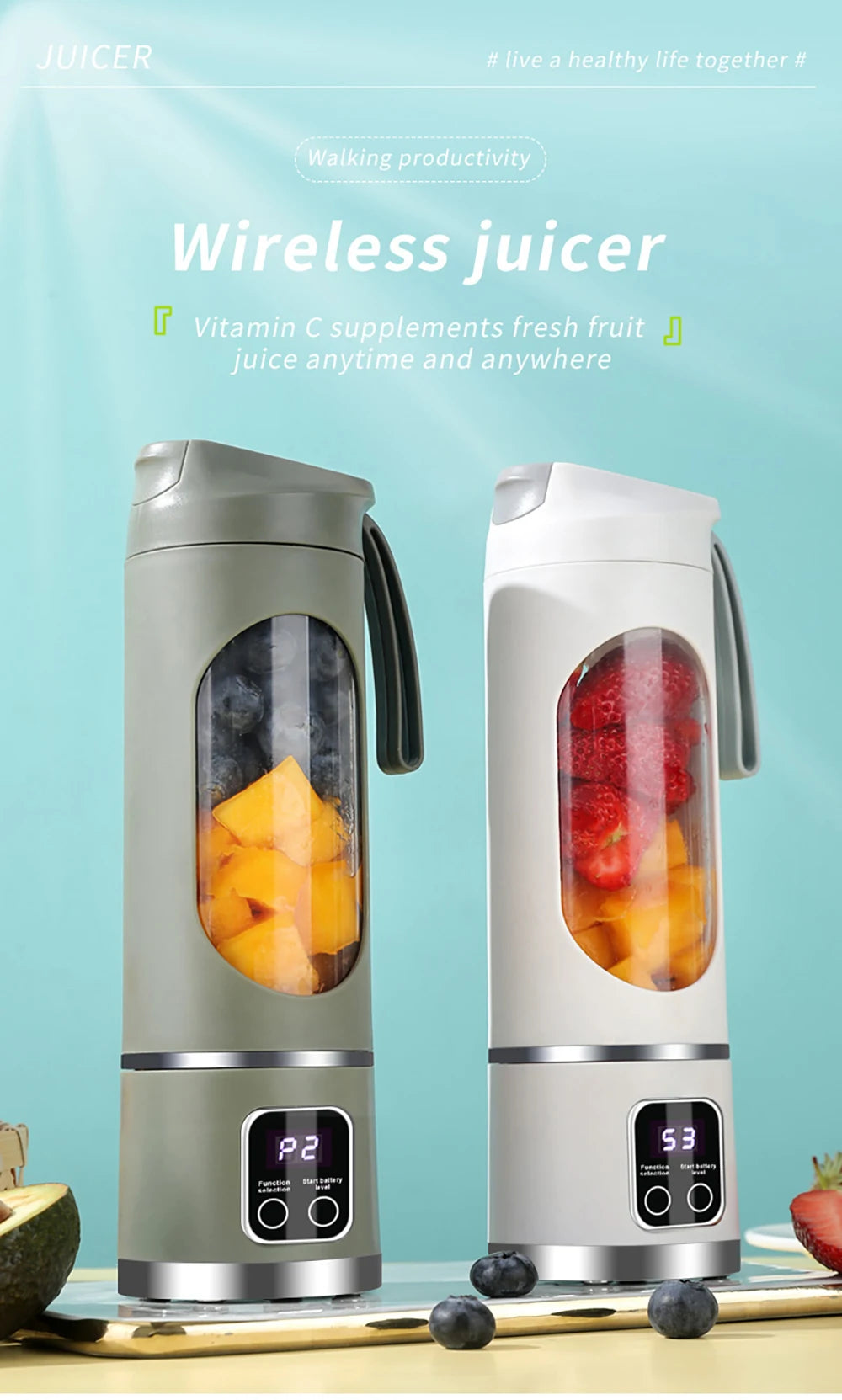 450ml Portable Juice Blender