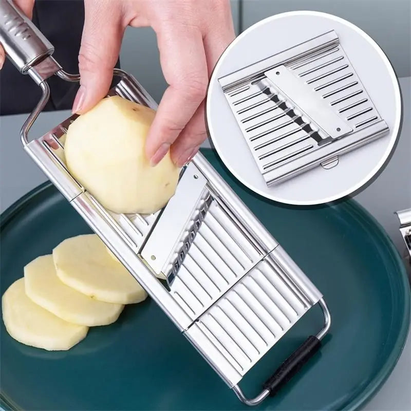4 in1 Vegetable Slicer Stainless Steel