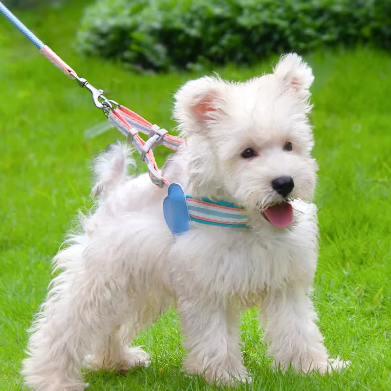 Pet Dog Harness For Small Medium Dogs Cat Reflective Puppy Cats No Pull Breathable Mesh Saddle Pet Chihuahua Bulldog Supplies