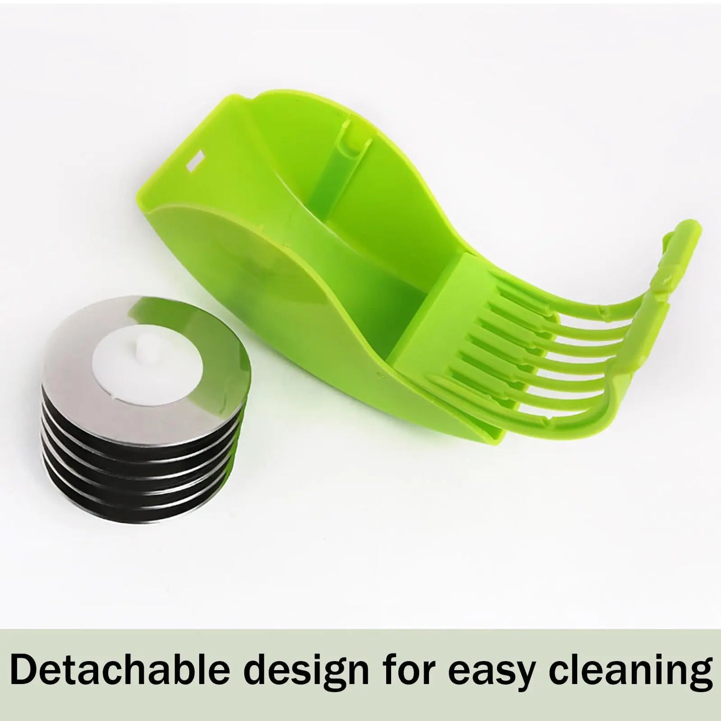 Parsley Chopper Roller Manual Scallion Cutter with 6 Stainless Steel Blade Detachable Herb Roller Mincer Vegetable Chopper Tools