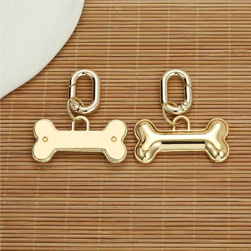 Memopaw Design Personalized Pet Dog Name Tag Copper Free Engraving Anti-lost Collars Tag for Dogs Cats Nameplate