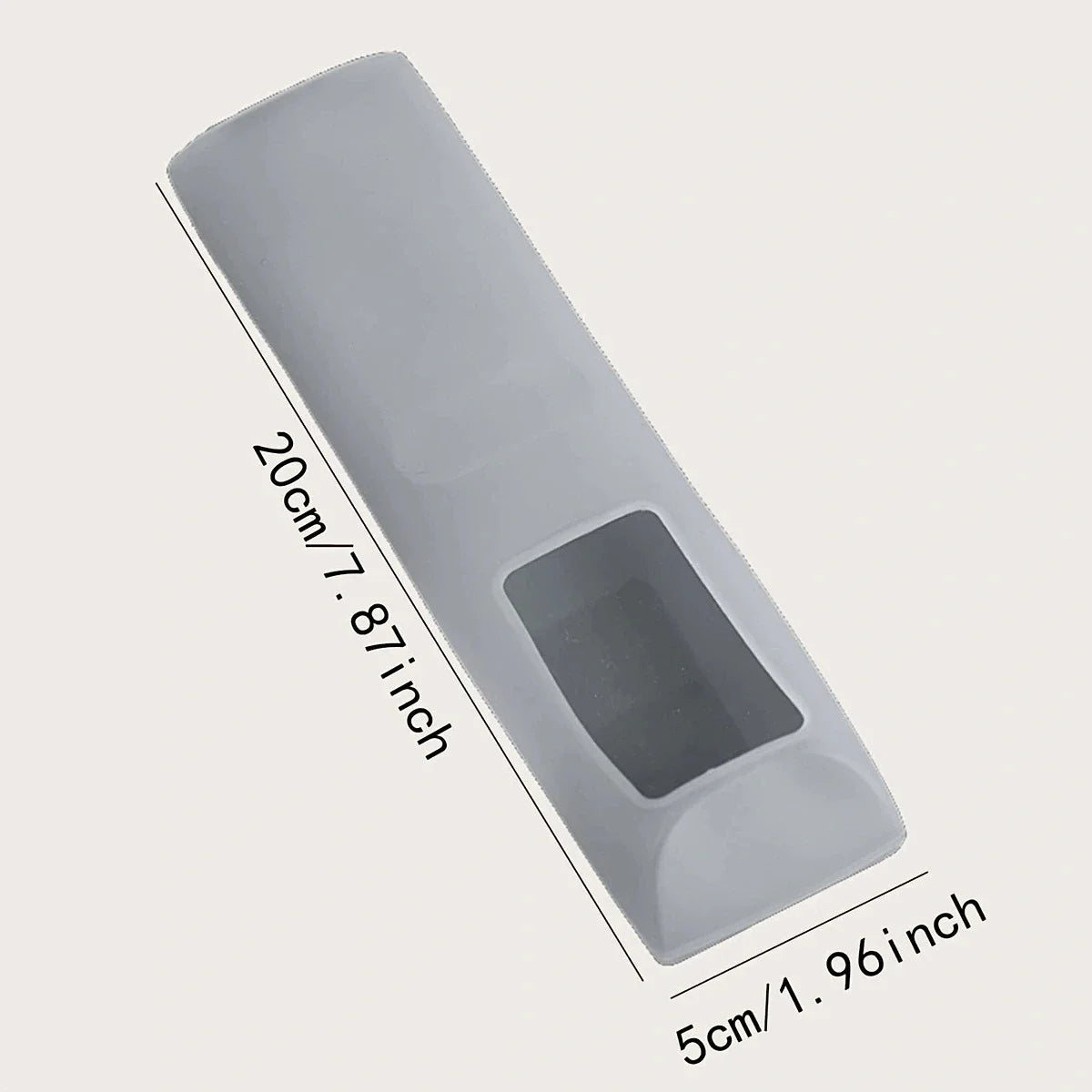 1pc Transparent Remote Control Cover For TV Air Conditioner  Remote Dustproof Protective Case Sheath Sleeve
