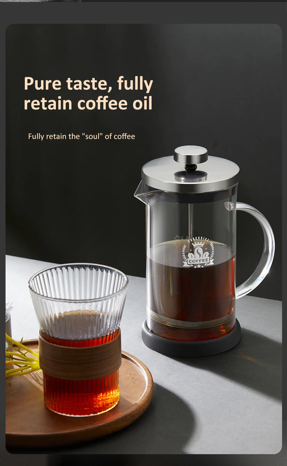 French Press Coffee Pot