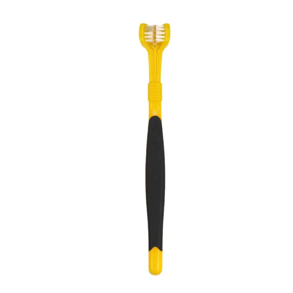 3 Sided Pet Toothbrush Dog Plastic Toothbrush Removing Bad Breath Care Tartar Cleaning Mouth Pet Dental Cat Cleaning Mouth