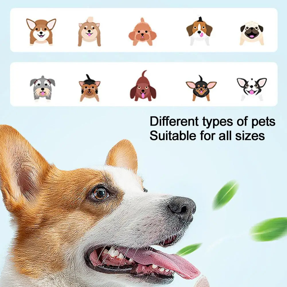 3 Sided Pet Toothbrush Dog Plastic Toothbrush Removing Bad Breath Care Tartar Cleaning Mouth Pet Dental Cat Cleaning Mouth