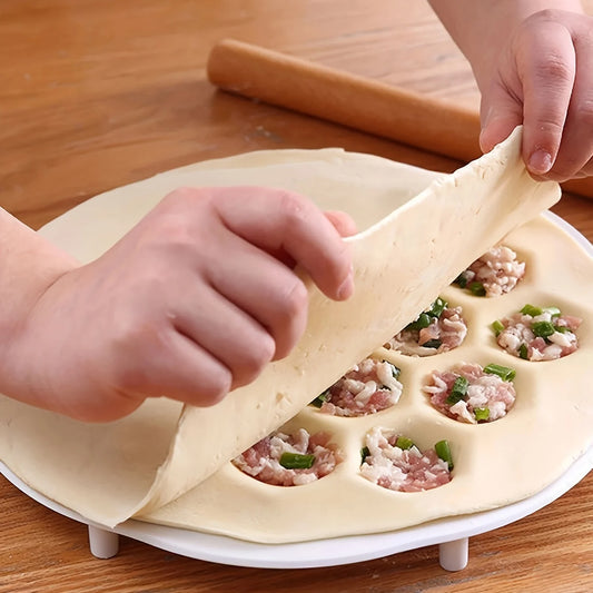 1pc- Simple Chinese Dumplings Mould,  Kitchen Dough Press, Ravioli Making Mold, Pastry Tool Gadgets
