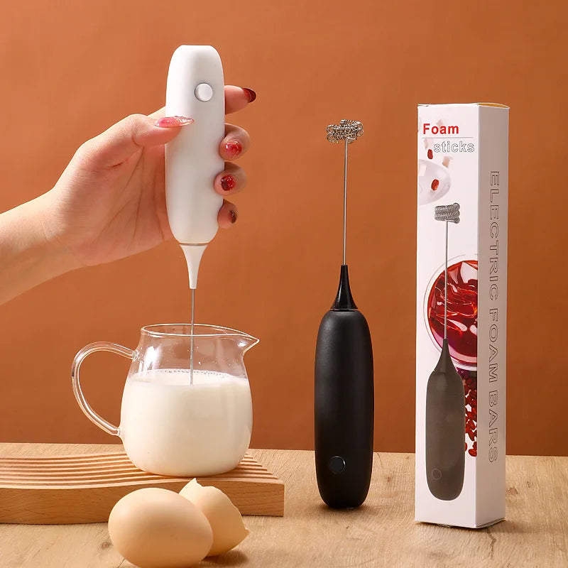 Mini Electric Whisk Foamer Blender Wireless