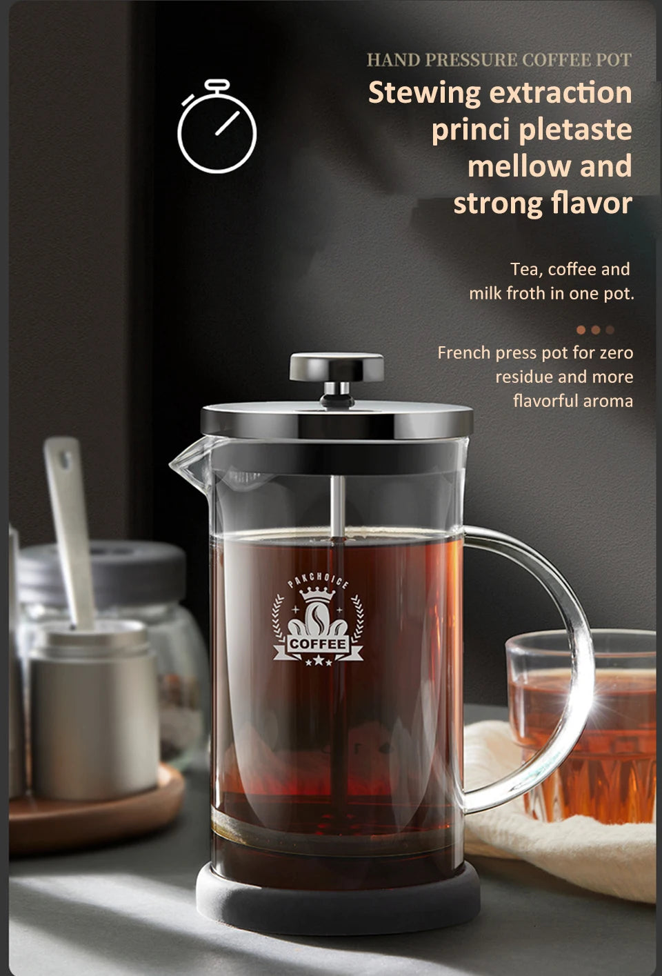 French Press Coffee Pot